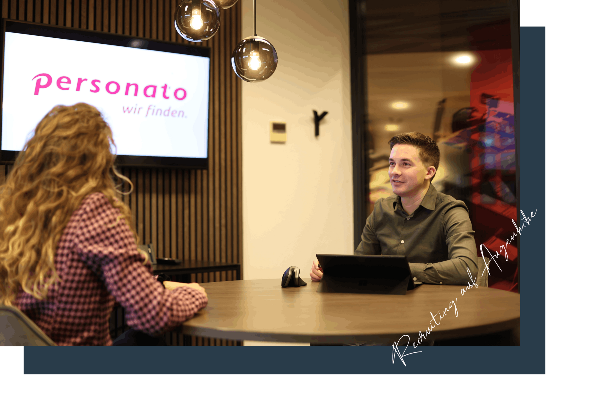 Personato Deutschland hört Bewerbern und Kunden zu, basierend auf persönlichem interesse